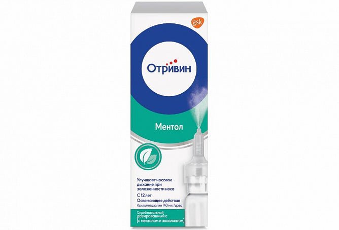 Otrivin menthol 10 ml - USA Apteka