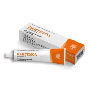 Panthenol 5% 25g ointment - Пантенол 5% 25гр мазь Репарации тканей стимулятор - USA Apteka russian pharmacy