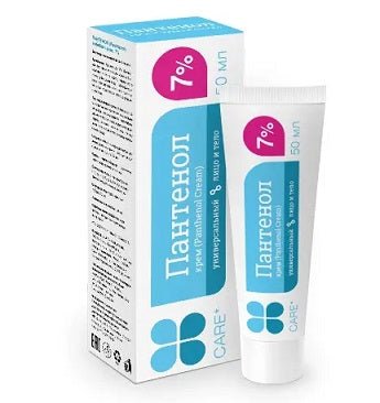Panthenol cream for face and body 7% 50 ml - Пантенол крем для лица и тела 7% 50 мл - USA Apteka