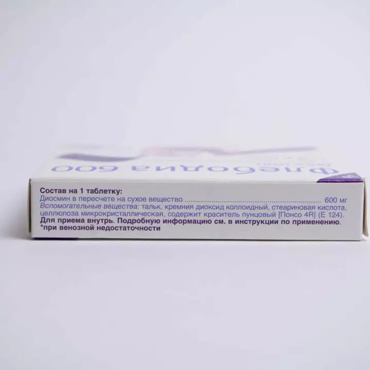 Phlebodia (Flebodia) 600 mg 30 tabs