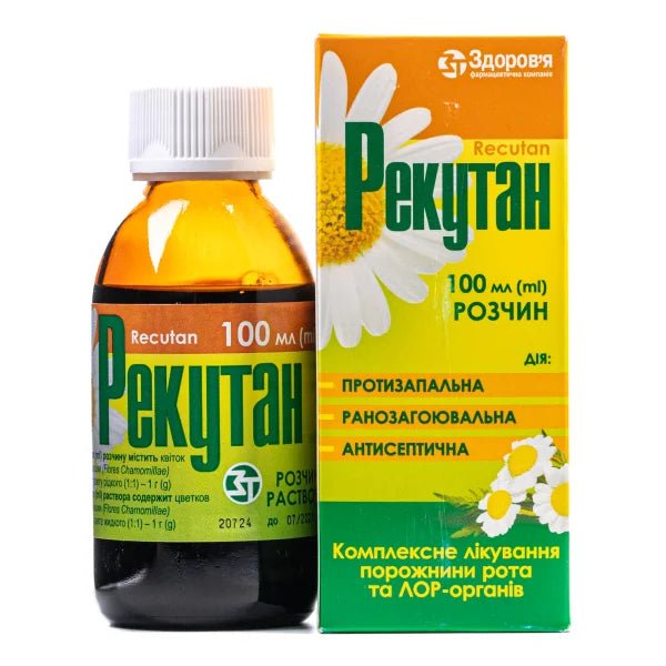 Recutane solution 100 ml