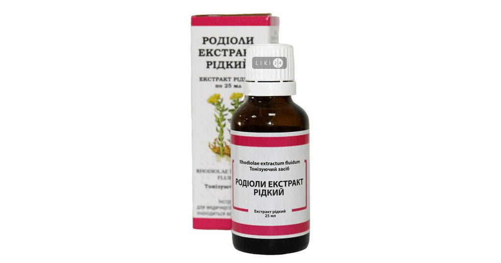 Родіоли рожевої настоянка 25 мл - Фото #1