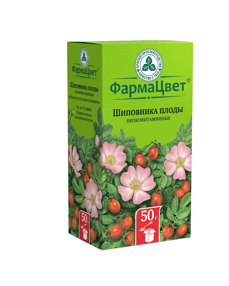 Rose hips fruits low vitamin 50 g
