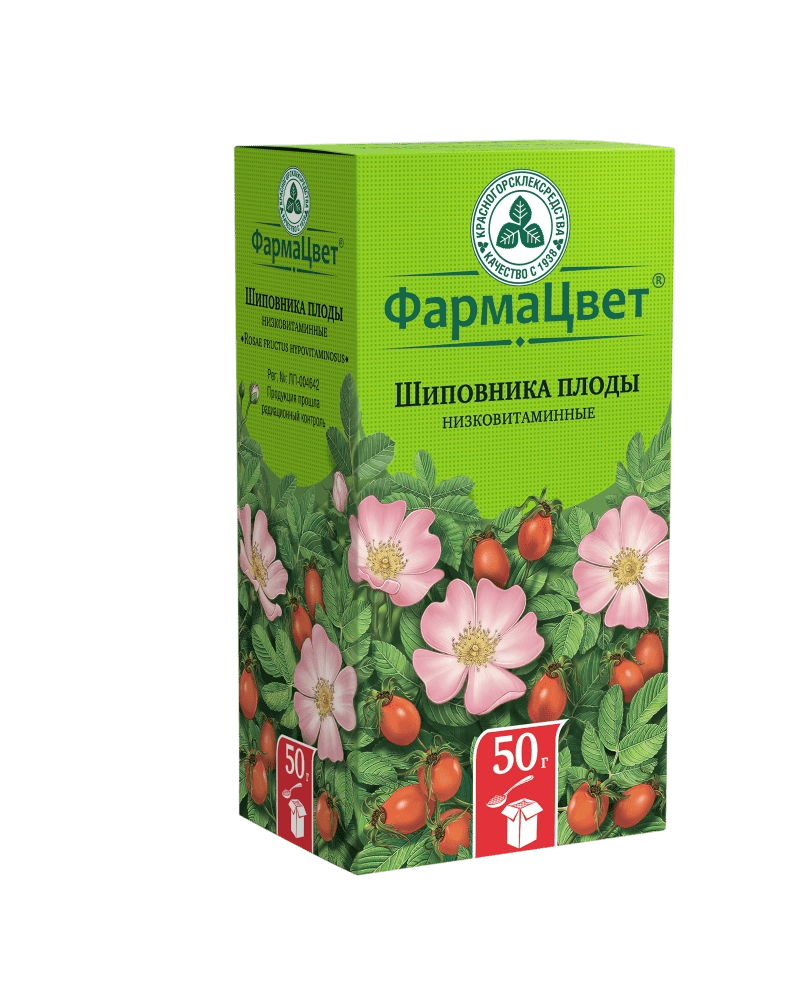 Rose hips fruits low vitamin 50 g - Photo #1