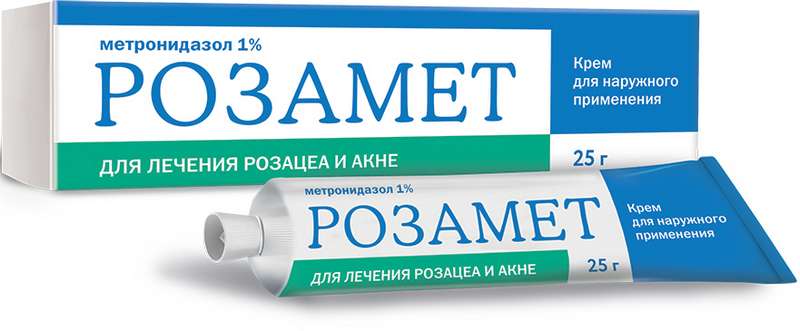 Rozamet cream 25 g - USA Apteka