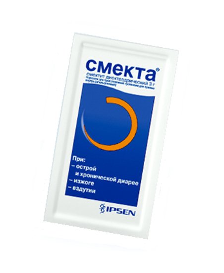 Smecta for adults and kids from 2 years Strawberry 1 sachet - Photo #1