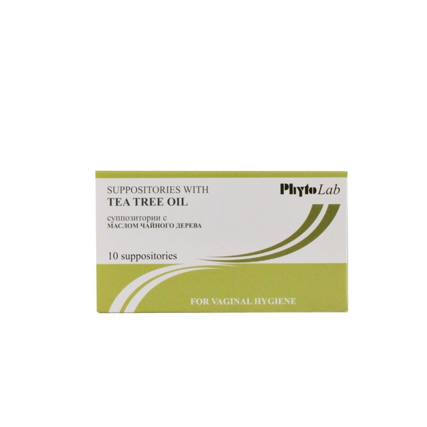 Tea Tree Oil Suppositories 10 pc - USA Apteka