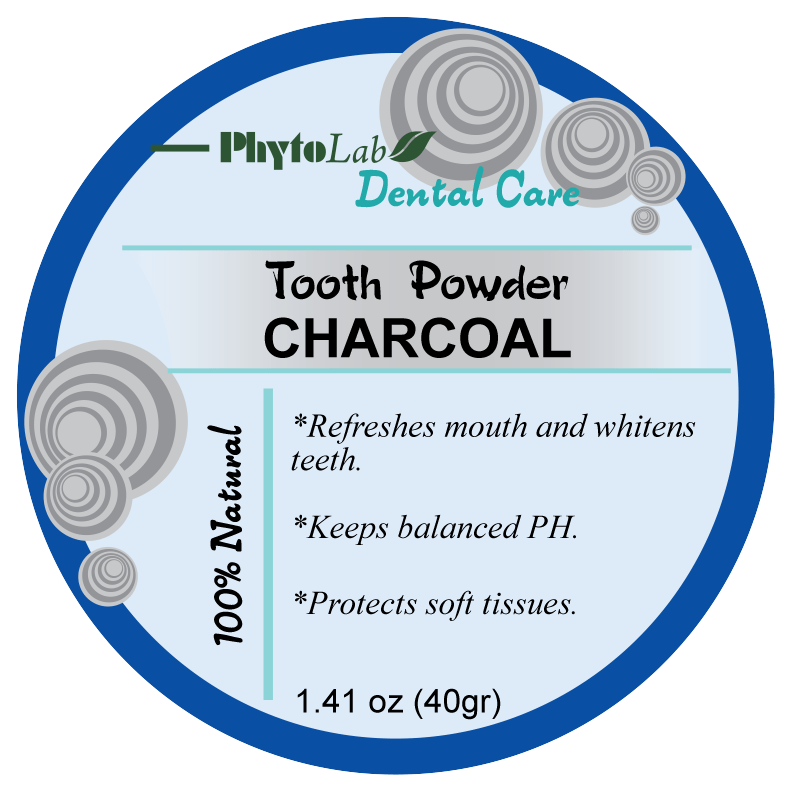 Tooth Powder Charcoal 40 gr - USA Apteka