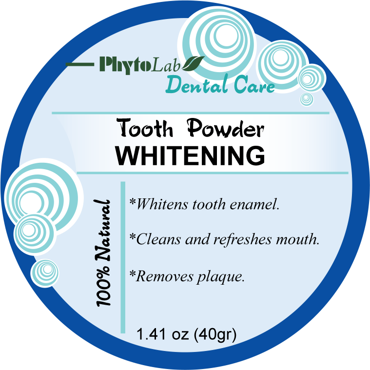 Tooth powder whitening 40 gr - USA Apteka