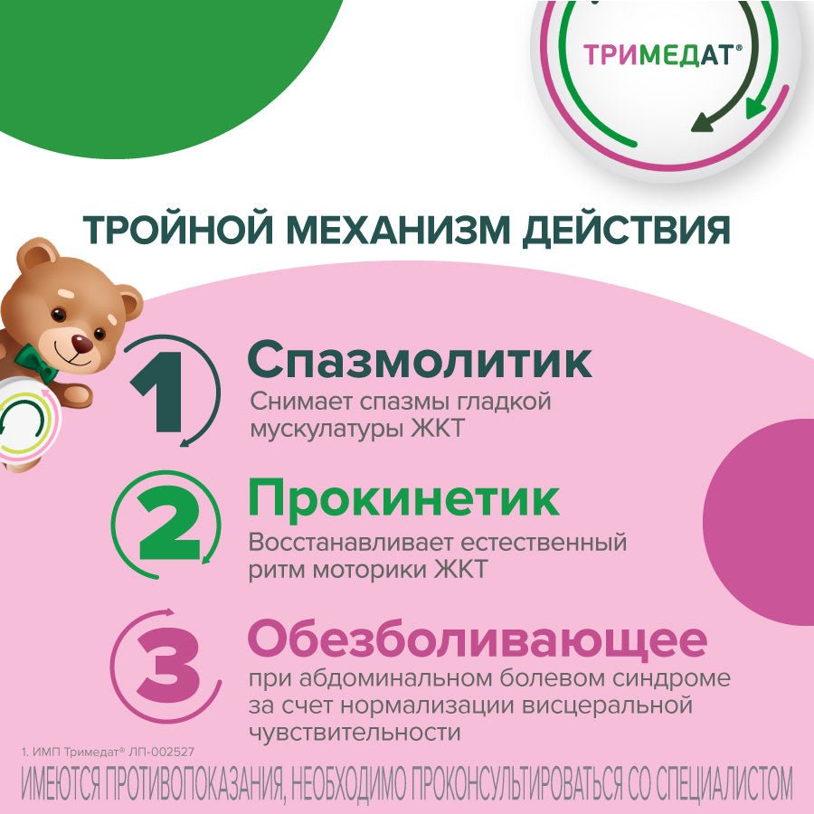 Trimedat Kids 3+ 100 mg 10 tabs - Photo #4