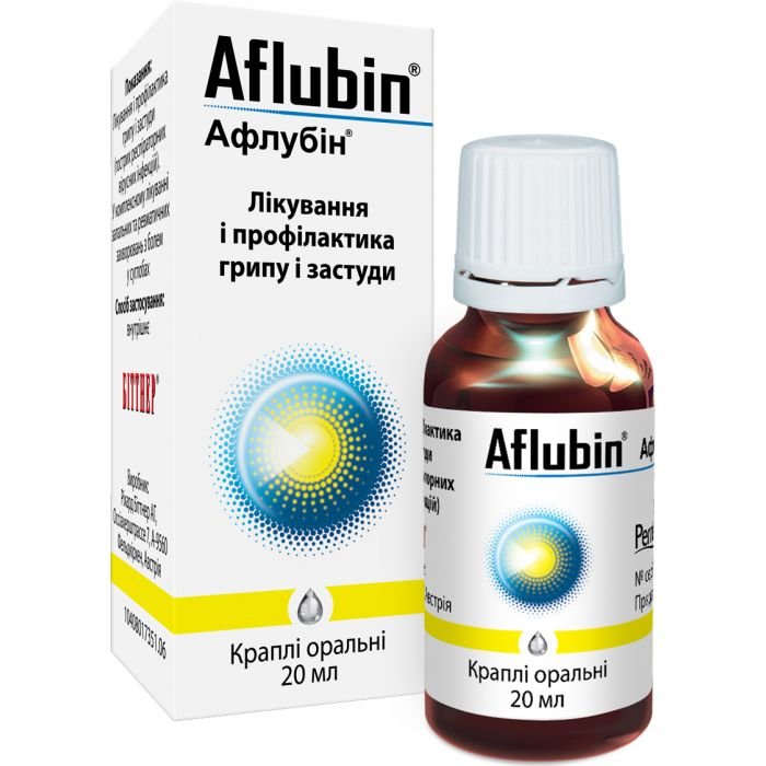 Aflubin 20 ml - Афлубин капли 20 мл - USA Apteka russian pharmacy