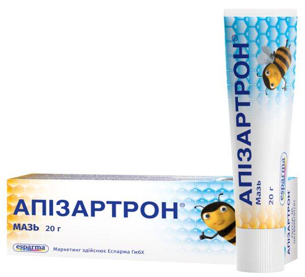 Apizarthron ointment 20 gr - Апизартрон мазь 20 гр - USA Apteka russian pharmacy