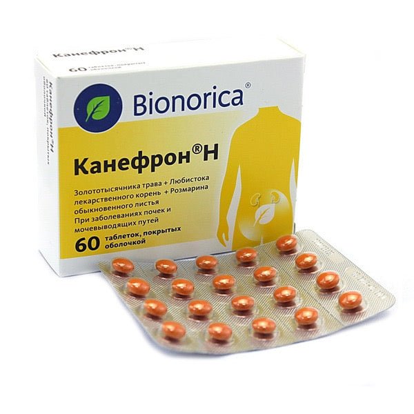 CANEPHRON N 60 TABLETS - КАНЕФРОН Н 60 ТАБЛЕТОК - USA Apteka russian pharmacy